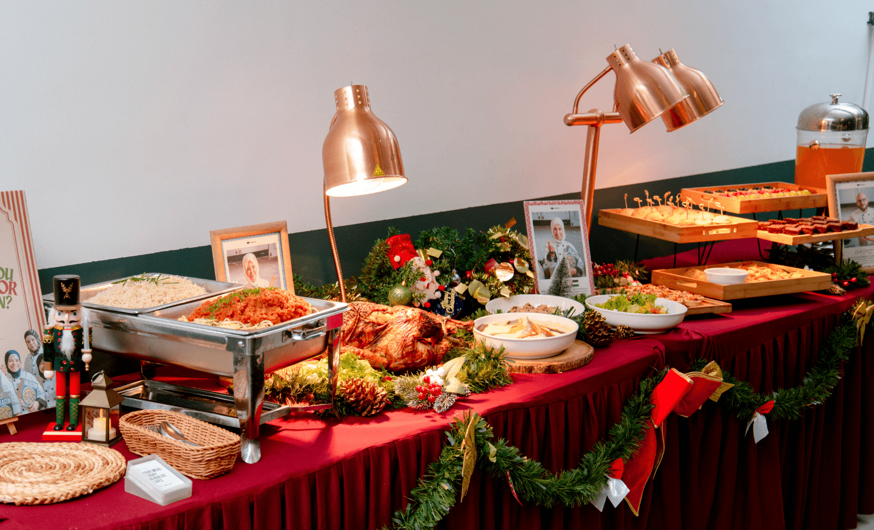Corporate Buffet Christmas office party catering KL PJ Klang Valley