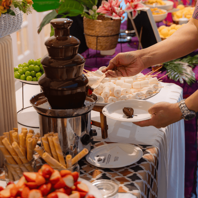 Chocolate Fountain KL PJ Catering Christmas